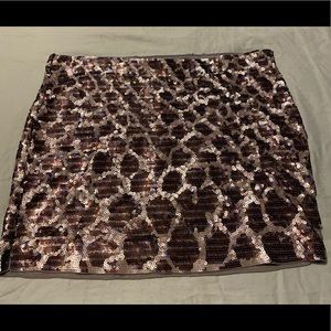 Sequined Express Skirt
